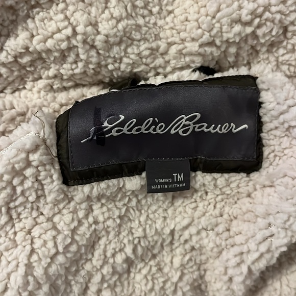 NWT Eddie Bauer size tall medium Lodge Cascadian Down Parka - Picture 10 of 11